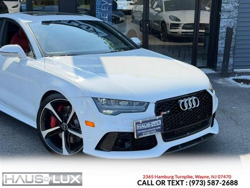 Glacier White Metallic 2016 Audi RS 7 4.0T Prestige