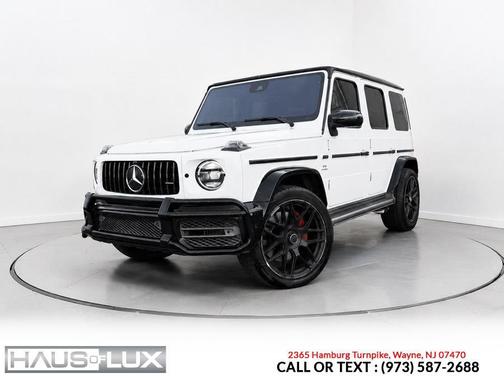 White 2020 Mercedes-Benz AMG G 63 4MATIC