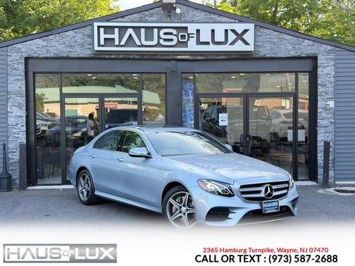 Silver 2017 Mercedes-Benz E-Class 4MATIC