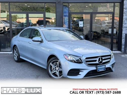 Silver 2017 Mercedes-Benz E-Class 4MATIC