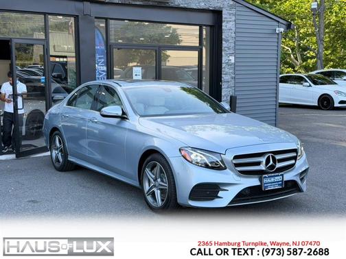 Silver 2017 Mercedes-Benz E-Class 4MATIC