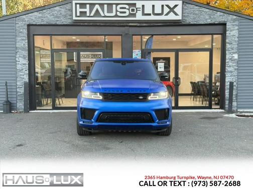 Blue 2020 Land Rover Range Rover Sport HST MHEV