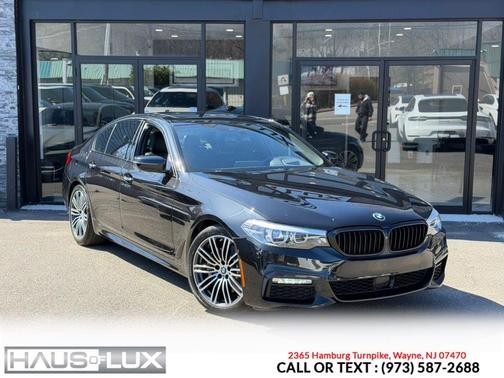 Black 2018 BMW 530 xDrive