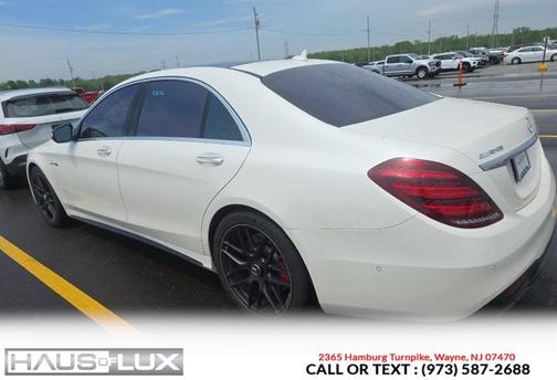White 2019 Mercedes-Benz AMG S 63 4MATIC