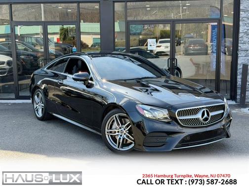 Black 2020 Mercedes-Benz E-Class 4MATIC