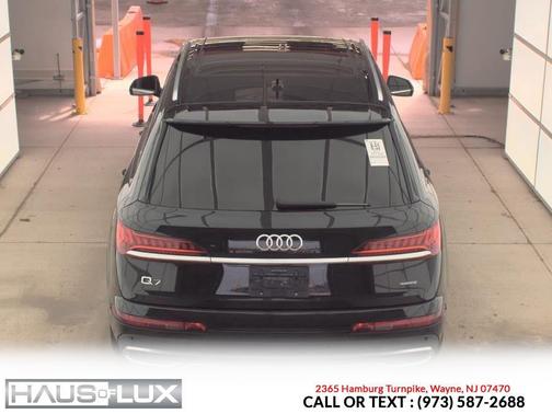 Black 2021 Audi Q7 55 Premium Plus
