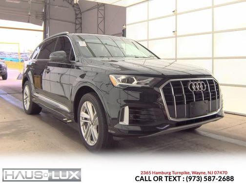 Black 2021 Audi Q7 55 Premium Plus