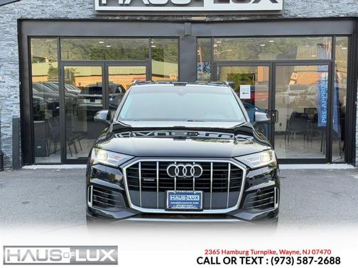 Black 2021 Audi Q7 55 Premium Plus