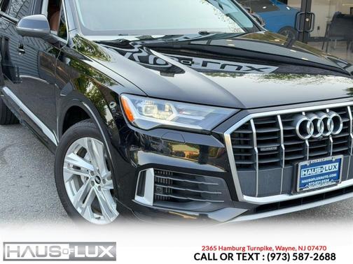 Black 2021 Audi Q7 55 Premium Plus