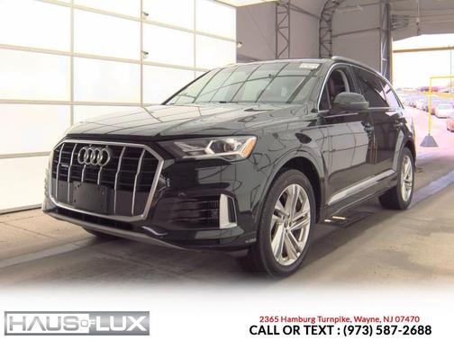 Black 2021 Audi Q7 55 Premium Plus
