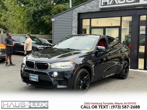 Black 2019 BMW X6 M Sports Activity Coupe