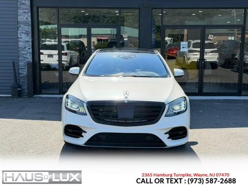 White 2019 Mercedes-Benz S-Class S 580e 4MATIC