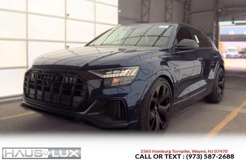 Blue 2021 Audi SQ8 4.0T Prestige