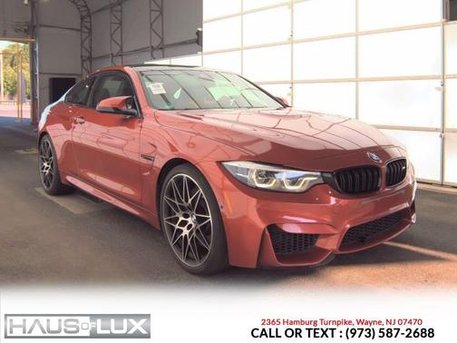 Sakhir Orange II Metallic 2019 BMW M4 Base