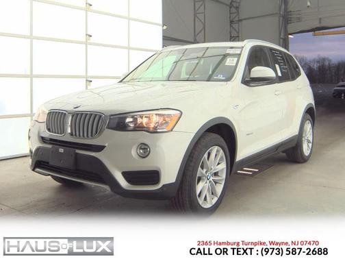 White 2017 BMW X3 xDrive28i