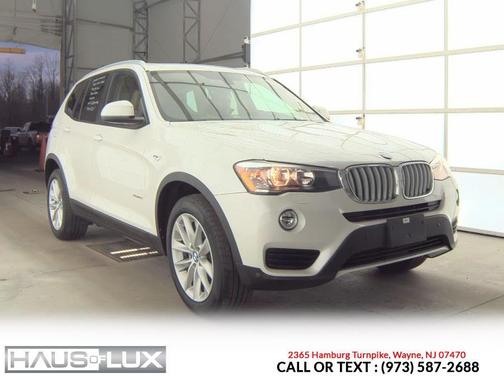 White 2017 BMW X3 xDrive28i