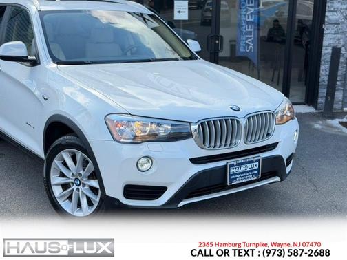 White 2017 BMW X3 xDrive28i
