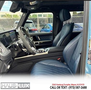 Blue 2024 Mercedes-Benz AMG G 63 4MATIC