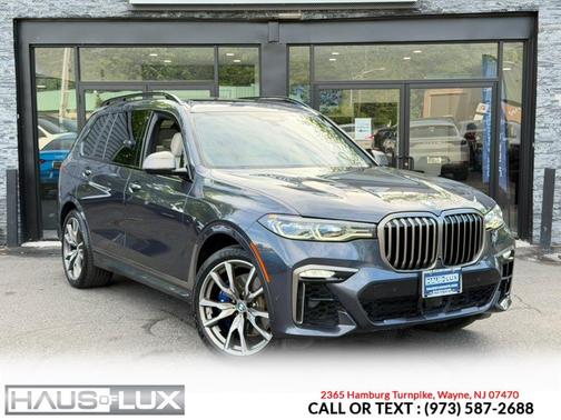Arctic Gray Metallic 2020 BMW X7 M50i