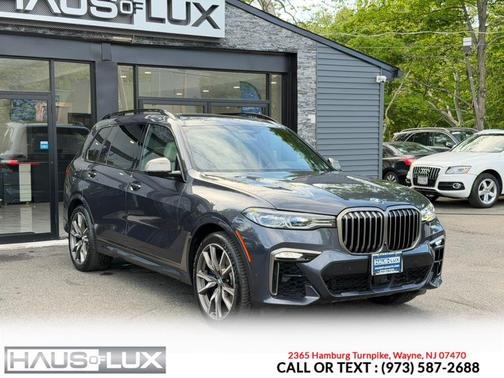Arctic Gray Metallic 2020 BMW X7 M50i