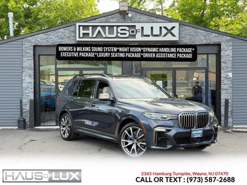 Arctic Gray Metallic 2020 BMW X7 M50i