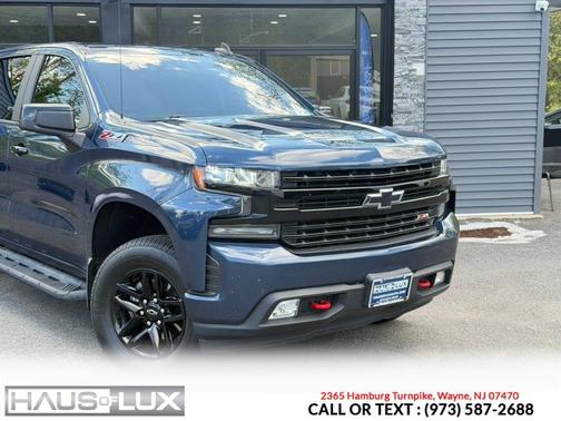Northsky Blue Metallic 2020 Chevrolet Silverado 1500 LT Trail Boss
