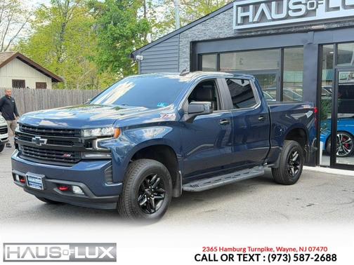 Northsky Blue Metallic 2020 Chevrolet Silverado 1500 LT Trail Boss