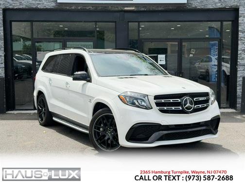 White 2018 Mercedes-Benz AMG GLS 63 4MATIC