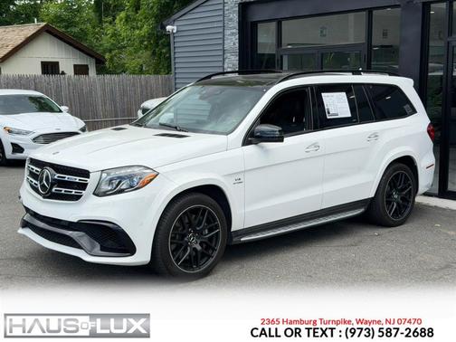 White 2018 Mercedes-Benz AMG GLS 63 4MATIC