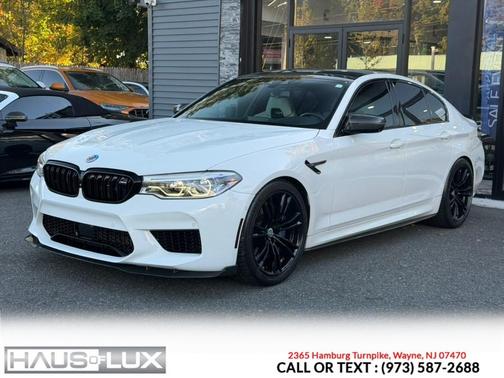 Alpine White 2019 BMW M5 Competition