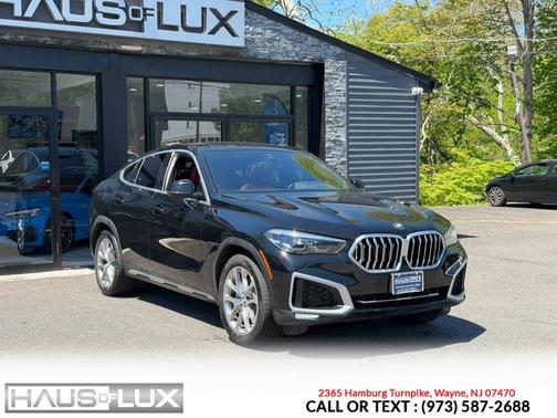 Black 2021 BMW X6 xDrive40i