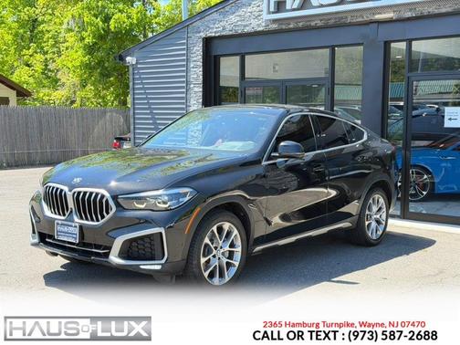 Black 2021 BMW X6 xDrive40i