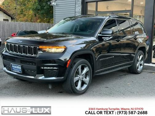 Diamond Black Crystal Pearlcoat 2021 Jeep Grand Cherokee L Limited