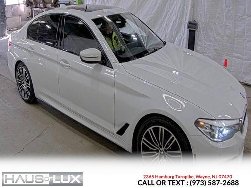 White 2019 BMW 530 xDrive