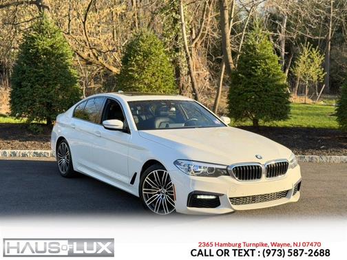 White 2019 BMW 530 xDrive