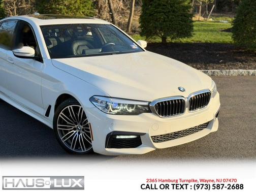White 2019 BMW 530 xDrive