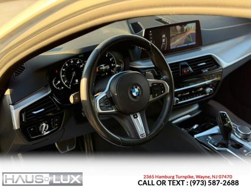 White 2019 BMW 530 xDrive
