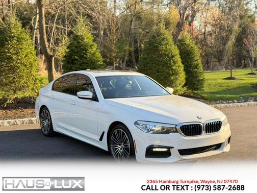 White 2019 BMW 530 xDrive