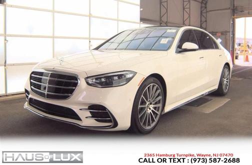 designo Diamond White 2021 Mercedes-Benz S-Class 4MATIC