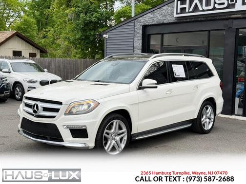 White 2014 Mercedes-Benz GL-Class 4MATIC