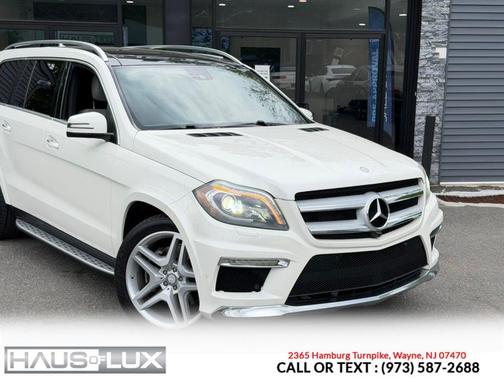 White 2014 Mercedes-Benz GL-Class 4MATIC