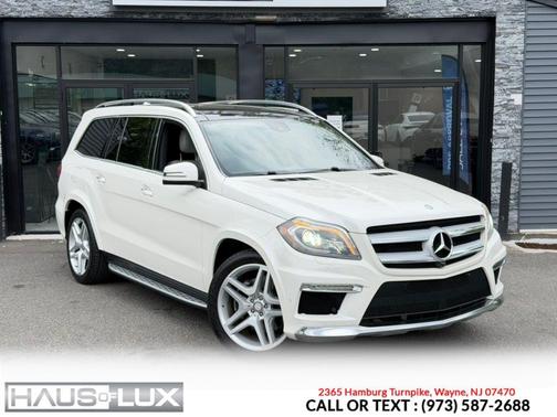 White 2014 Mercedes-Benz GL-Class 4MATIC