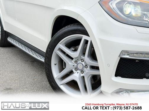 White 2014 Mercedes-Benz GL-Class 4MATIC