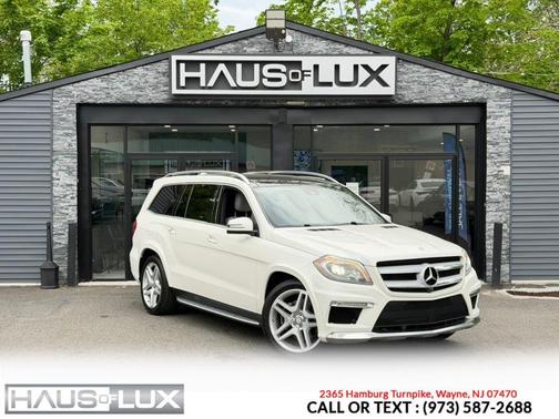 White 2014 Mercedes-Benz GL-Class 4MATIC