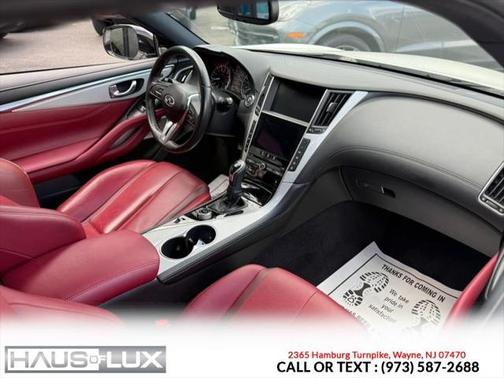 2017 INFINITI Q60 3.0t Red Sport 400