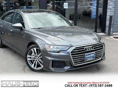 Gray 2019 Audi A6 55 Premium