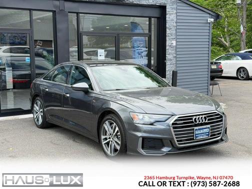 Gray 2019 Audi A6 55 Premium