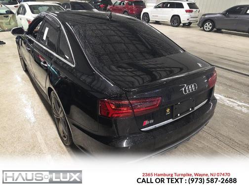 Black 2016 Audi S6 4.0T