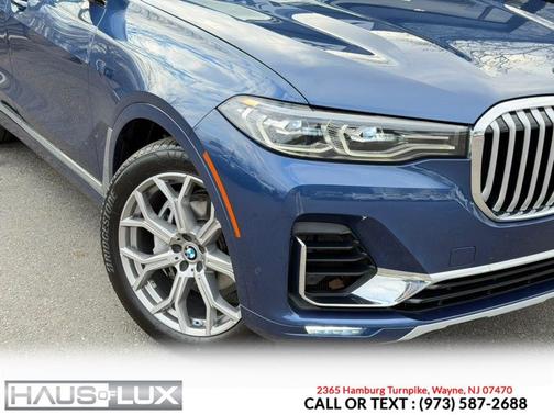 Blue 2021 BMW X7 xDrive40i