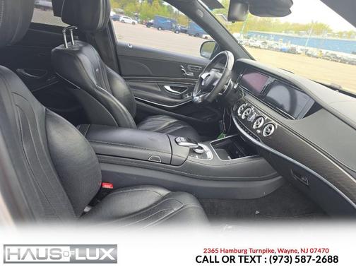 Black 2016 Mercedes-Benz AMG S 63 4MATIC